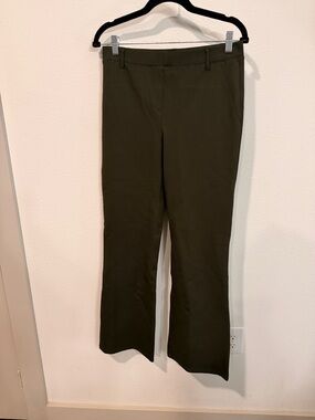 Quince Olive Green Women's Dress Pants